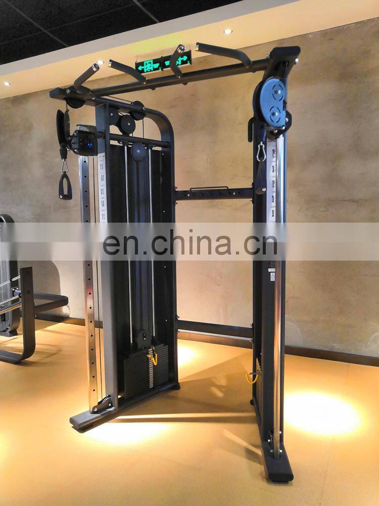Hot sales high quality heavy duty commercial fitness gym equipment multi functional trainer FTS Glide machine SES17