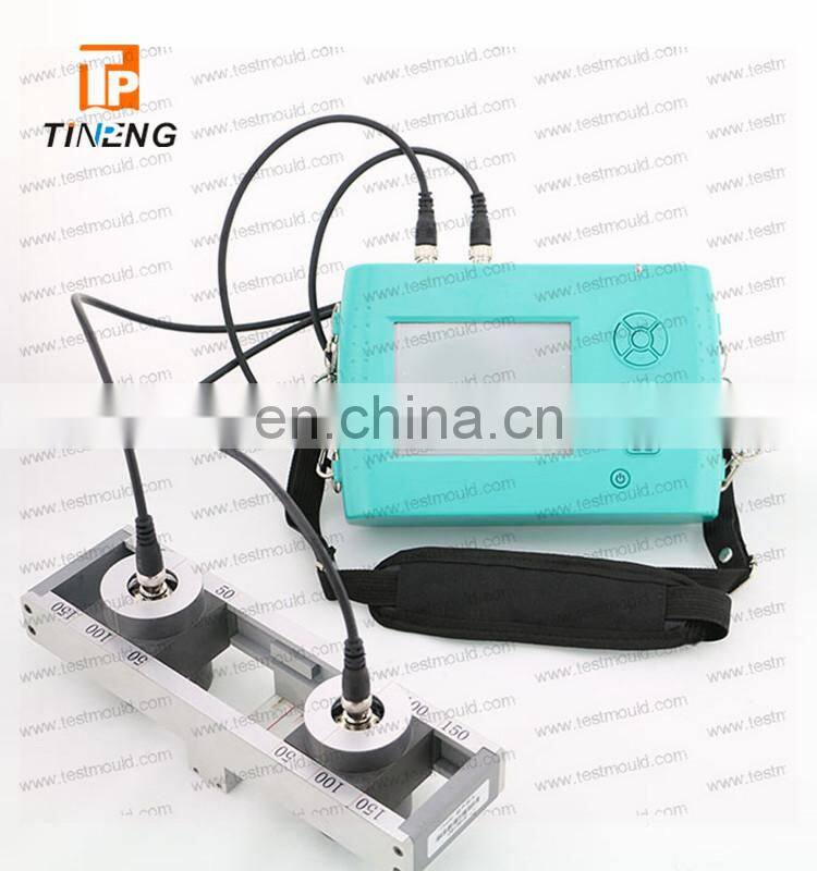 NDT apparatus Digital Wireless Ultrasonic Concrete Crack Depth gauge