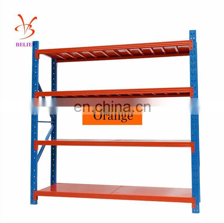 Heavy Duty Metal Shelves For Warehouse Customer Size