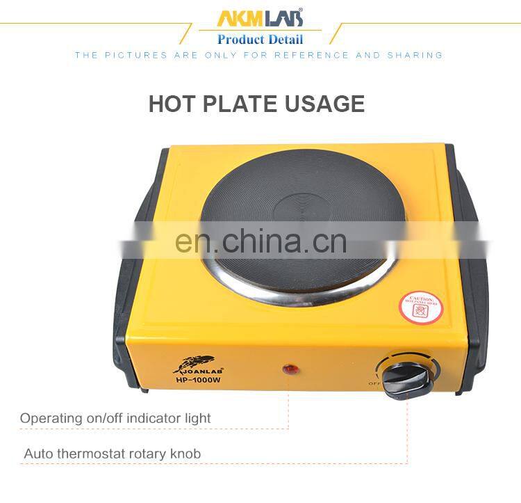 AKMLAB Laboratory Temperature Adjustable 1000W Electric Hot Plate