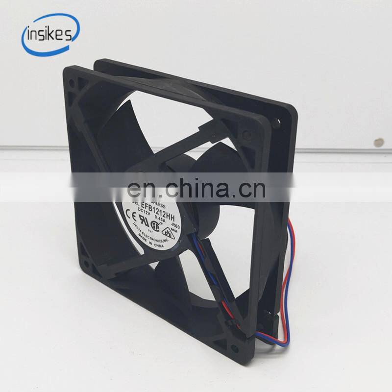 EFB1212HH R00 12V 0.45A 12025 12cm power cooling fan 3-wire