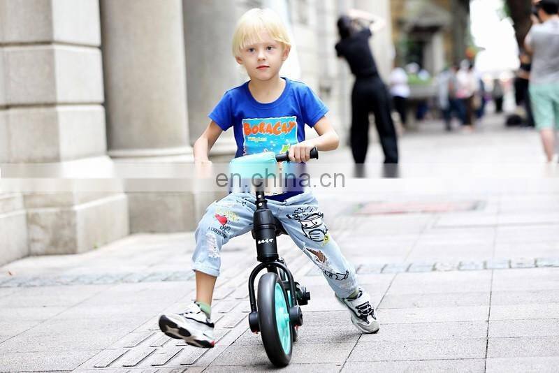 Cheap factory product 2 IN 1 kids steel balance bike children bicycle