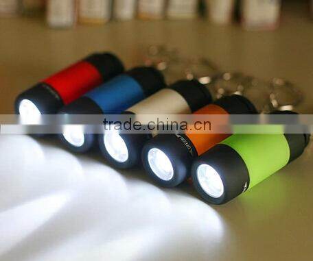 Mini keychain usb rechargeable flashlight