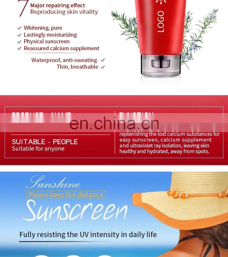 Most Professional Wholesale Sunscreen Cream Whitening Cream With Sunscreen Protection For Face And Body