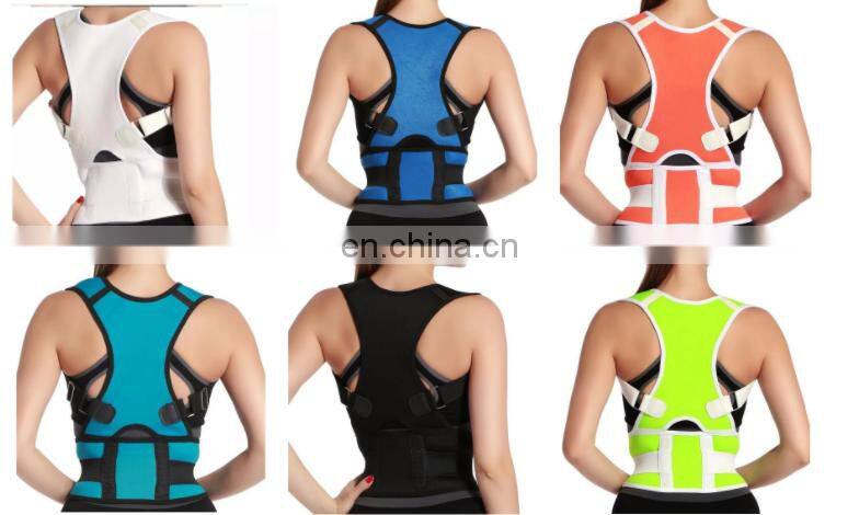 Sports Comfortable Adjustable Shoulder Brace Upper Back Support Magnetic Posture Corrector