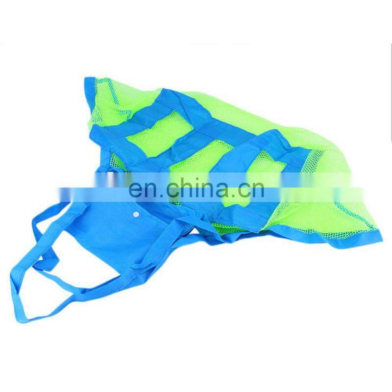 Kids Baby Sand Away Carry Beach Treasures Toys Pouch Tote Mesh Children Storage Bag