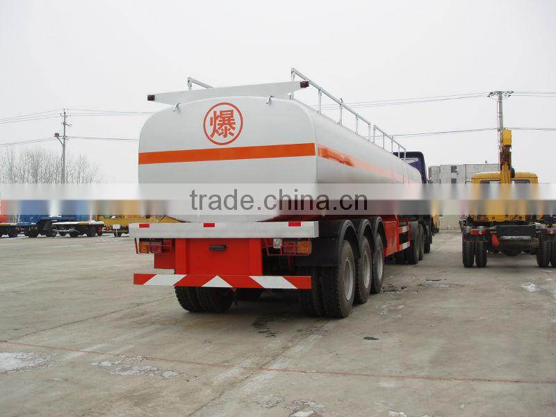 3 axles fuel oil tanker semi trailer