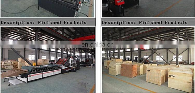 Paper box folding machine folding gluer machine folding carton gluers