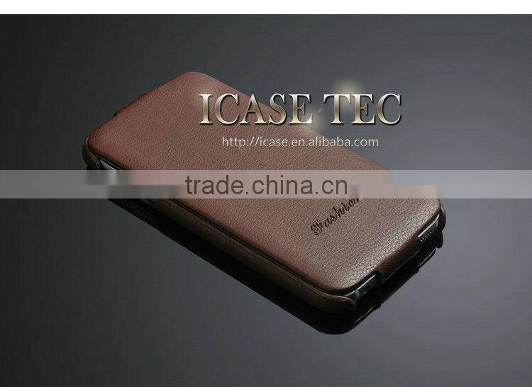 Genuine Leather Case for samsung galaxy S6, newest arrival Flip case for samsung galaxy S6