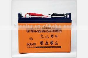 Eco-friendly 12v 100ah ups battery with long lifispan