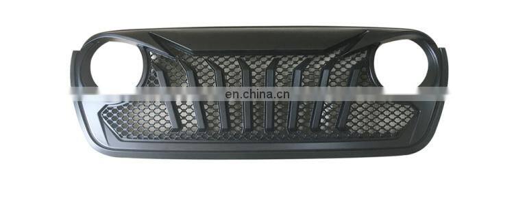 for jeep for wrangler jl 2018+ front grille with mesh shanghai sanfu