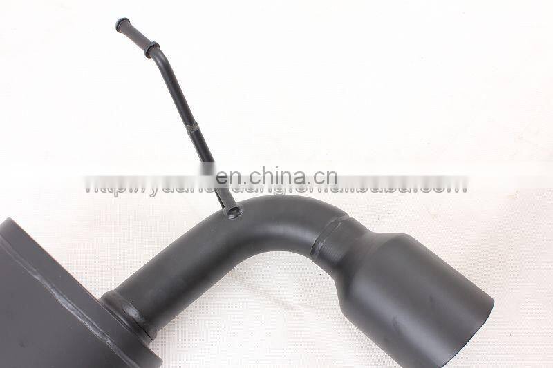 Exhaust muffler accessories for jeep wrangler jk 4X4 exhaust pipe for Jeep wrangler JK 07+