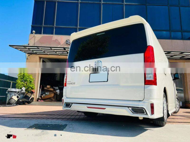 Runde 19-21 Top Quality Bumpers For Toyota Hiace Car Front Rear Bumper Body Kit Mona Lisa Style