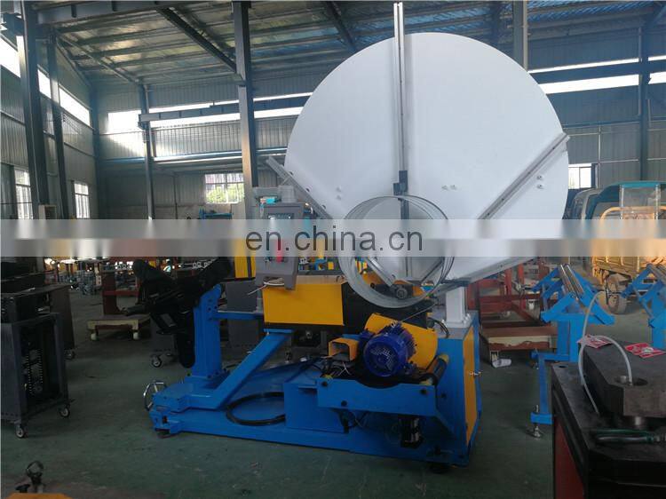 Spiral Duct Making Machine Air Tube Spiral Ducting Machine Round Ductformer