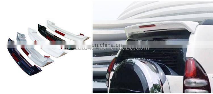ABS Plastic Rear Trunk Boot Lip Wing Spoiler For 2003-2009 Prado FJ120