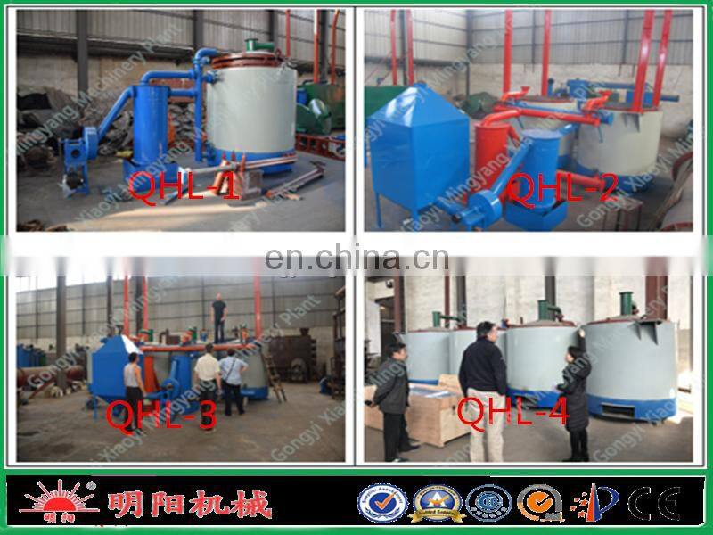 New gas flow type bamboo carbonizing machine/biochar making kiln/wood burning stoves for getting charcoal