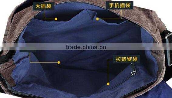 waterproof canvas vintage messenger bag