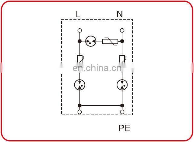 10kV Surge protector LED Surge Arrester TAL22010 LED Power Supply Surge Protection Device for Air Conditioner Medical Equipment