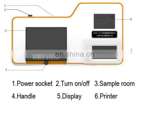 Cheap price fast grain toxin analysis aflatoxin tester