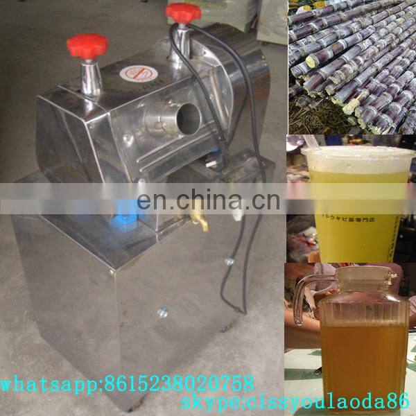 Stainless steel 300kg per hour sugarcane machine sugartcane juice machine