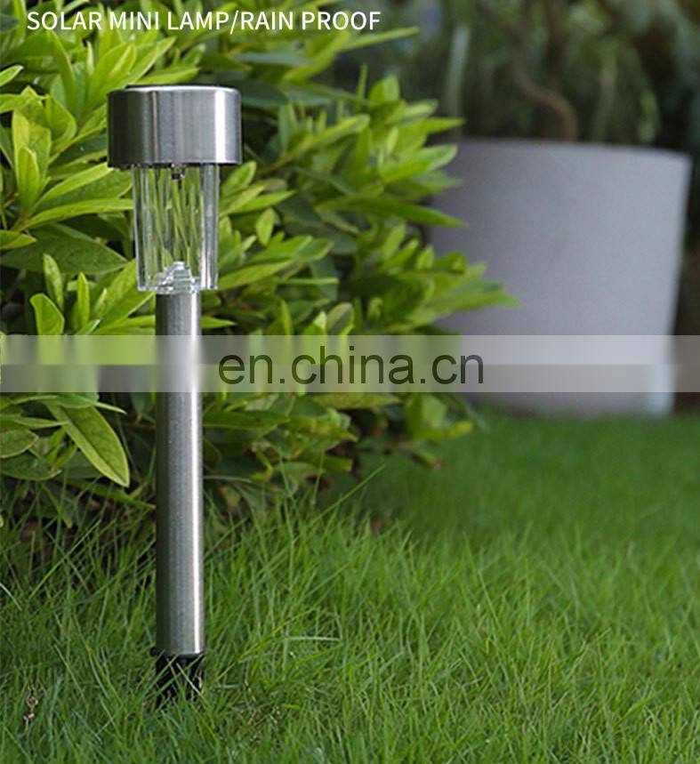 Whosale Stainless Steel Solar Stick Light