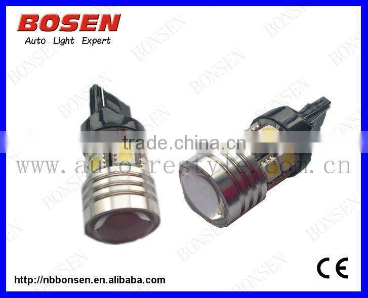 7440 7W high power CREE Q5 chip with lens auto led lights