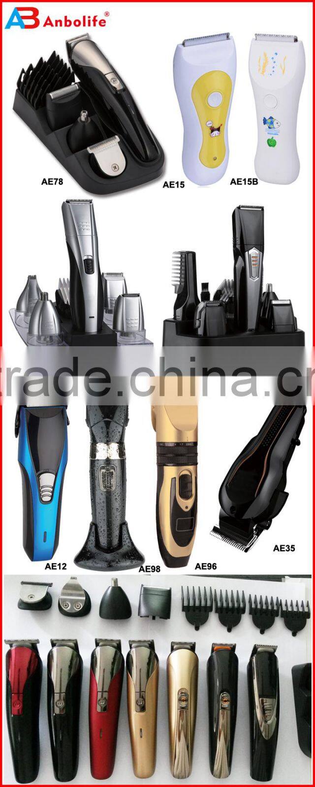 electric rechargeable nose ear hair trimmer