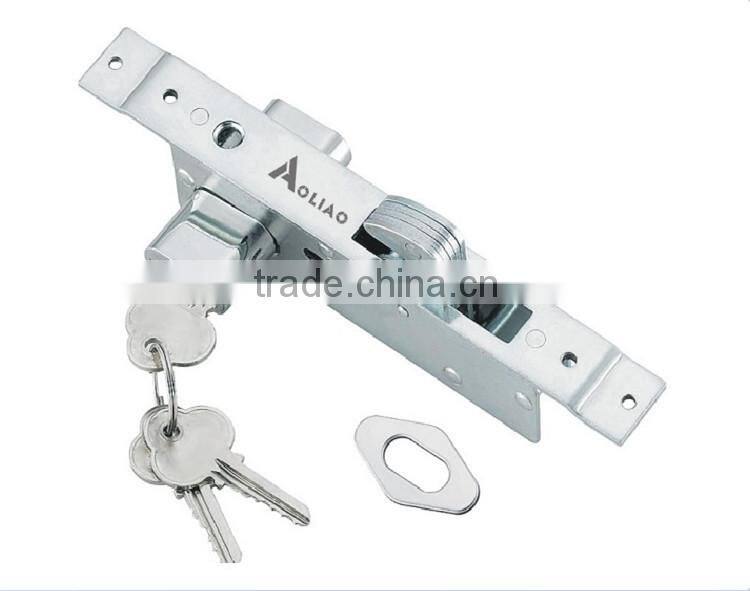 High quality zinc alloy or stainless steel material door lock for aluminium door