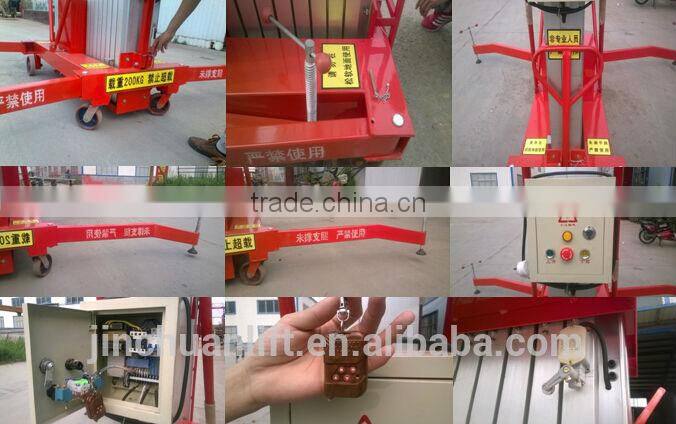Telescoping Lift Lift Mechanism and Hydraulic Lift Drive / mobile actuation hydraulic lift