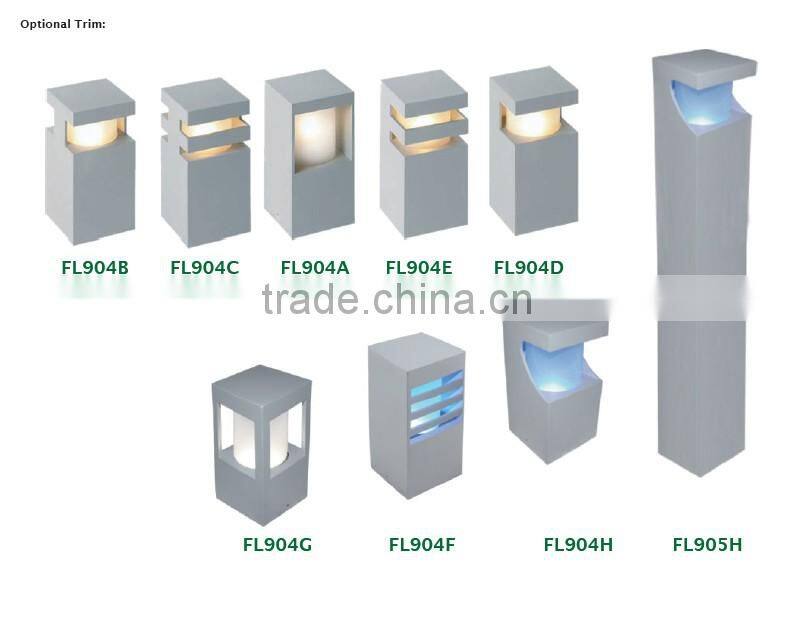 2014 new design CE China maunfactorure led garden light housing
