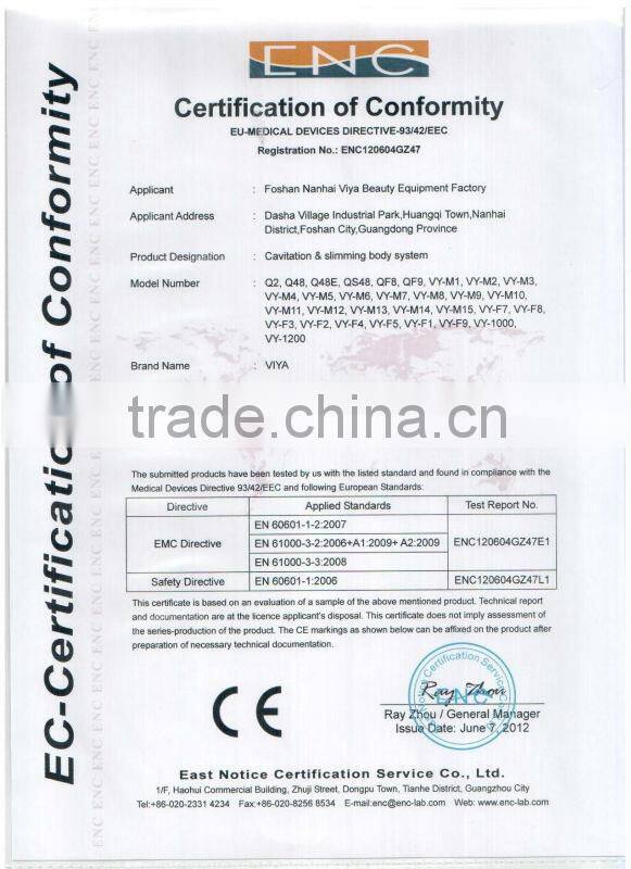 Explosive Speed Grease Cavitation Beauty Machine