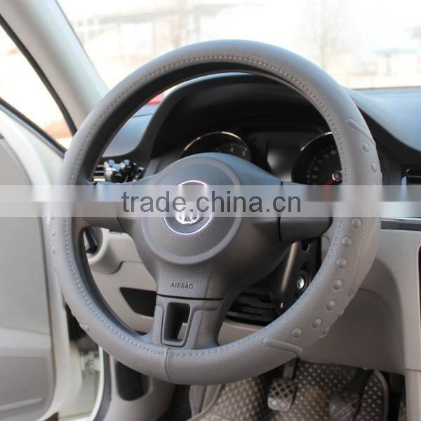 coach sport grip massage car steering wheel cover