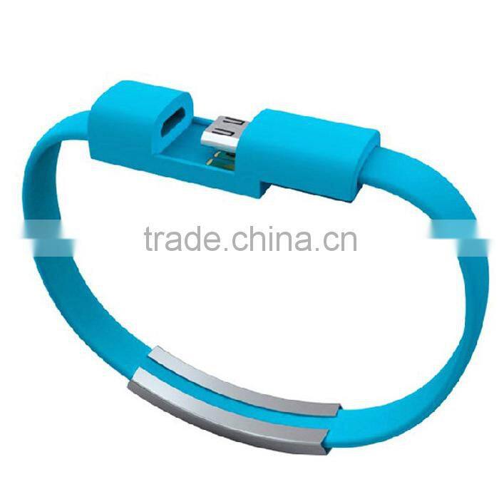 Popular Gift ! Flat Micro USB Charger Cable Bulk For Andoird Iphone