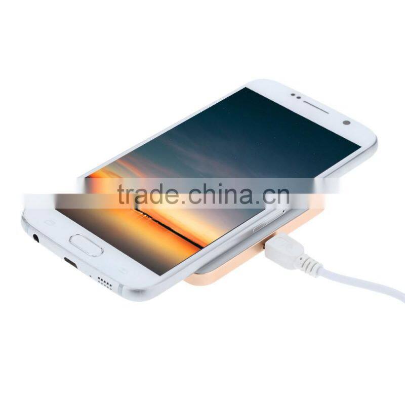 hot design high efficiency desktop qi wireless charger for iphone/samsung