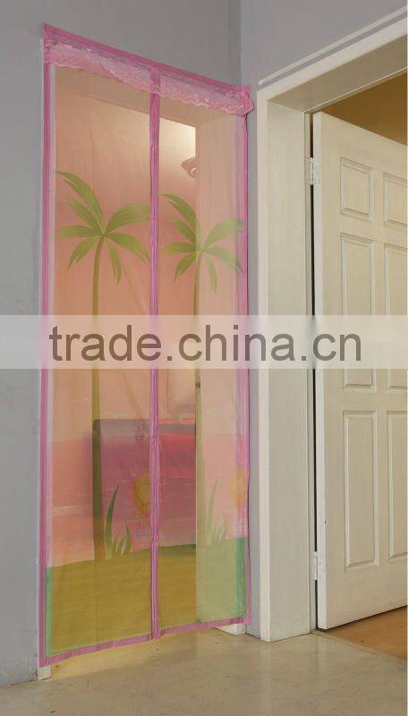 New portable Instant Moveable Magic Mesh Magnetic Screen Door
