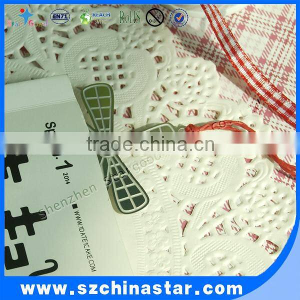 Stainless steel desk card holder etched memo clip