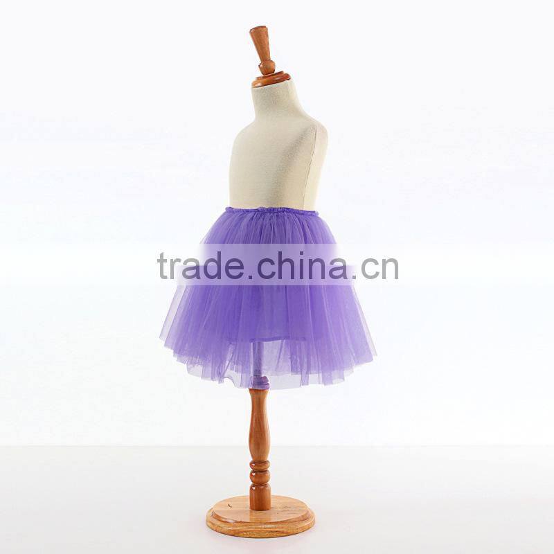 simple design mini skirts little kids skirts cotton yarn skirts with 10 pattens for 2-8 years girls