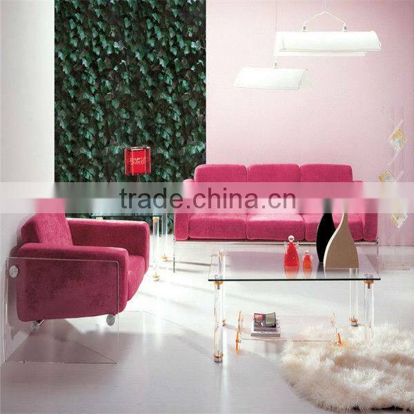 Plastic Acrylic Fluorescent Sofa