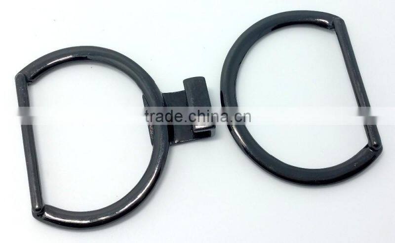 oval shape metal buckle locking metal buckle waist metal buckle
