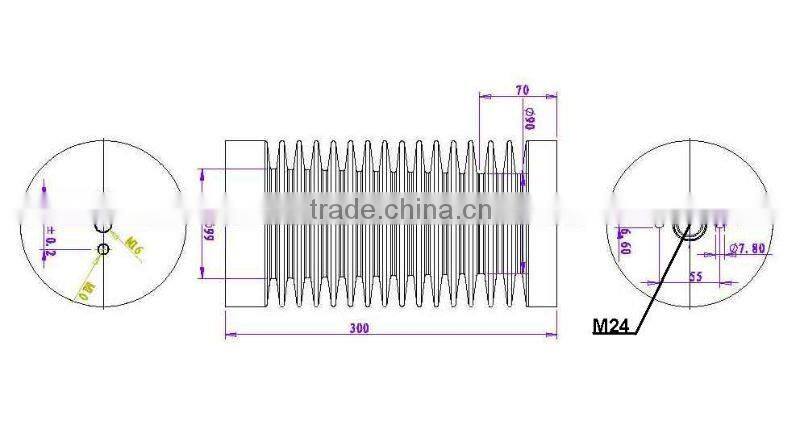 Manufacturer Supply High Quality Epoxy Resin ZNQ-40.5-1 Post Insulator