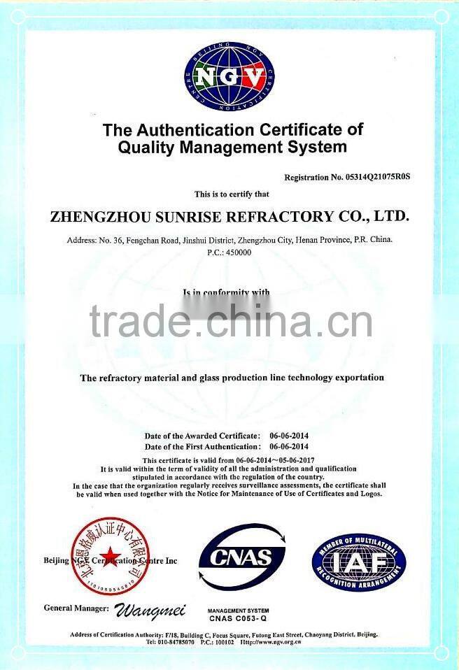 high zirconia block glass brick prices