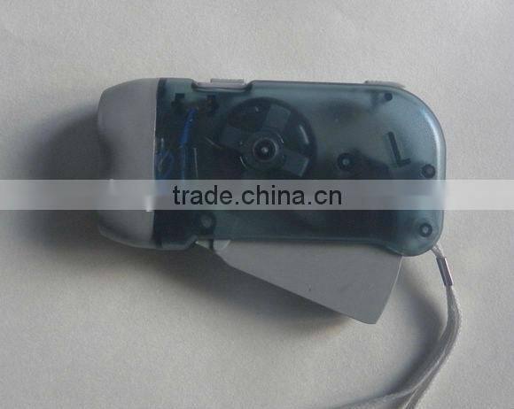 No Battery Hand Pressing Flashlight