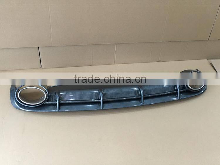 For AUDI REAR DIFFUSER A6 C7 Diffuser Carbon rear diffuser for Audi A6 C7 RS6 2013
