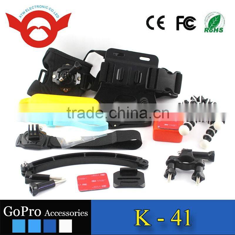 Newest wholesale go pro accessories pet dog harness accessories kit used for go pro hero 4