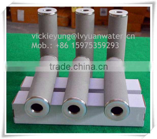 40 inch pure titanium washable water filter cartridge guangzhou with 222 fittings