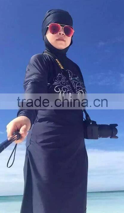 fully covered muslim islamic swimsuit