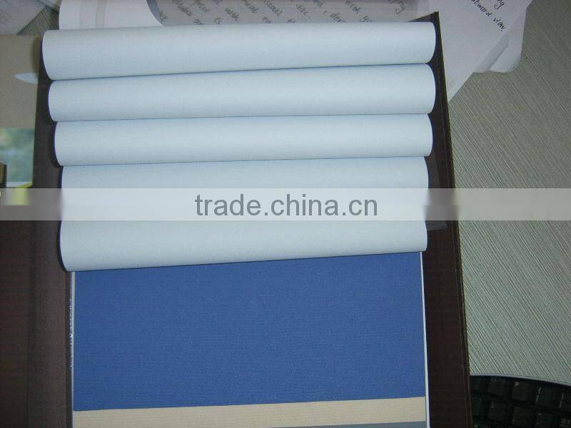 foam coating roller blinds fabric of 100% shading rate