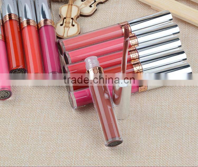 Private label make your own high quality waterproof pigmented lip gloss