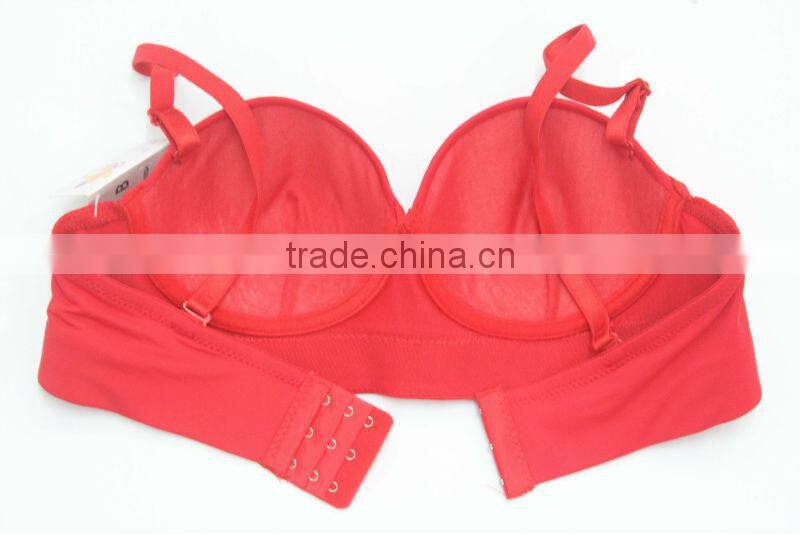 Strapless High End Quality Three Row Hook Ladies Bra