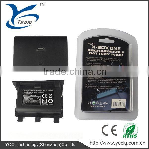 For Xbox One Battery Pack with Micro USB Charging Cable